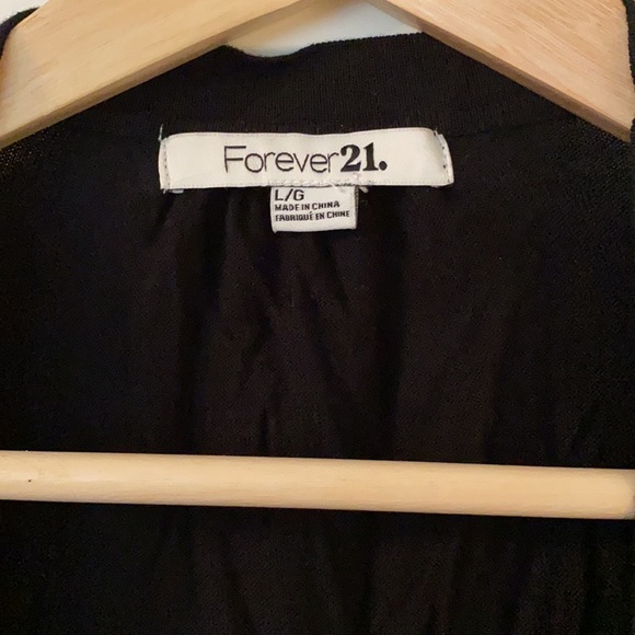 B&W bow design long cardigan - Picture 4 of 5